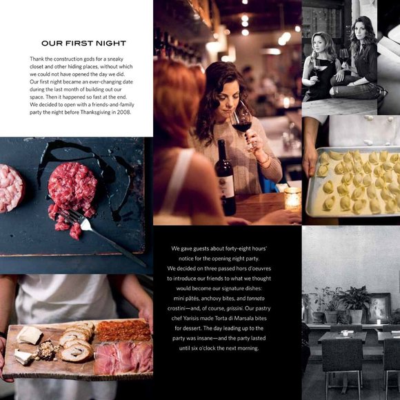 Italian Menu CookBook Sorella: Recipes from New York Restaurant - Picture 3 of 3